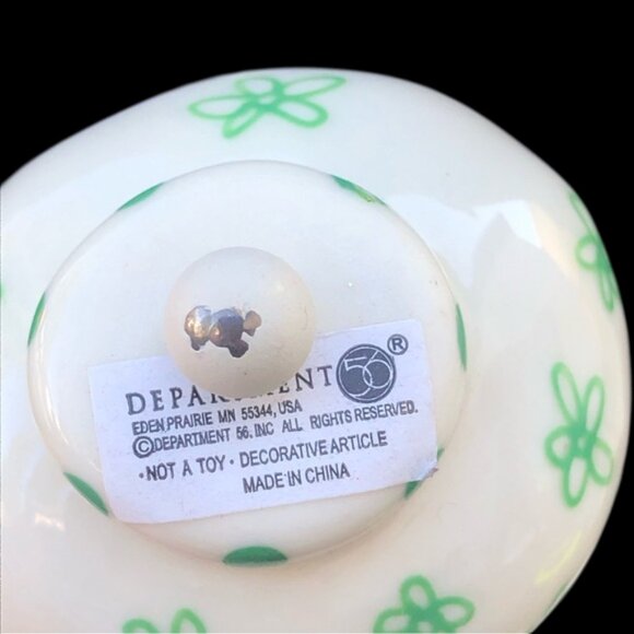 Dept. 56 Christmas Porcelain Snowman Ornaments Set of 2 - Picture 10 of 13